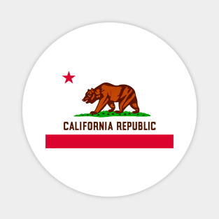 California Republic State Flag Magnet